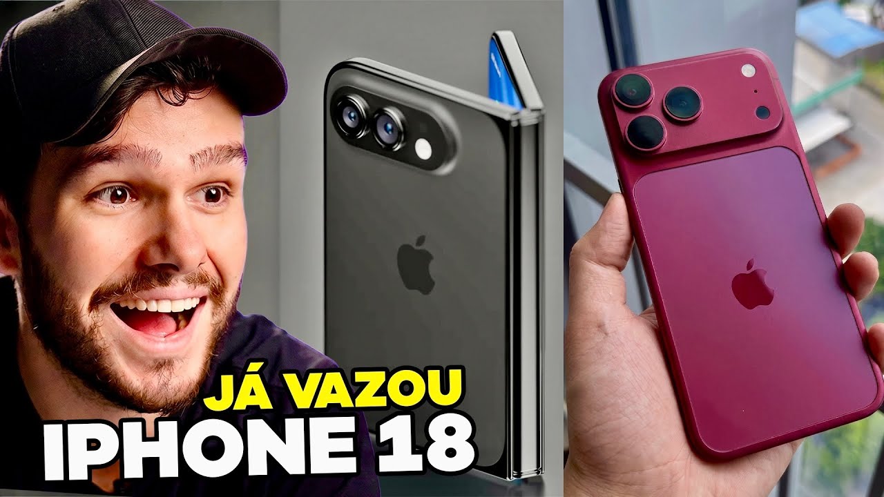 NOVO IPHONE 18 - J&Aacute; VAZOU QUASE TUDO