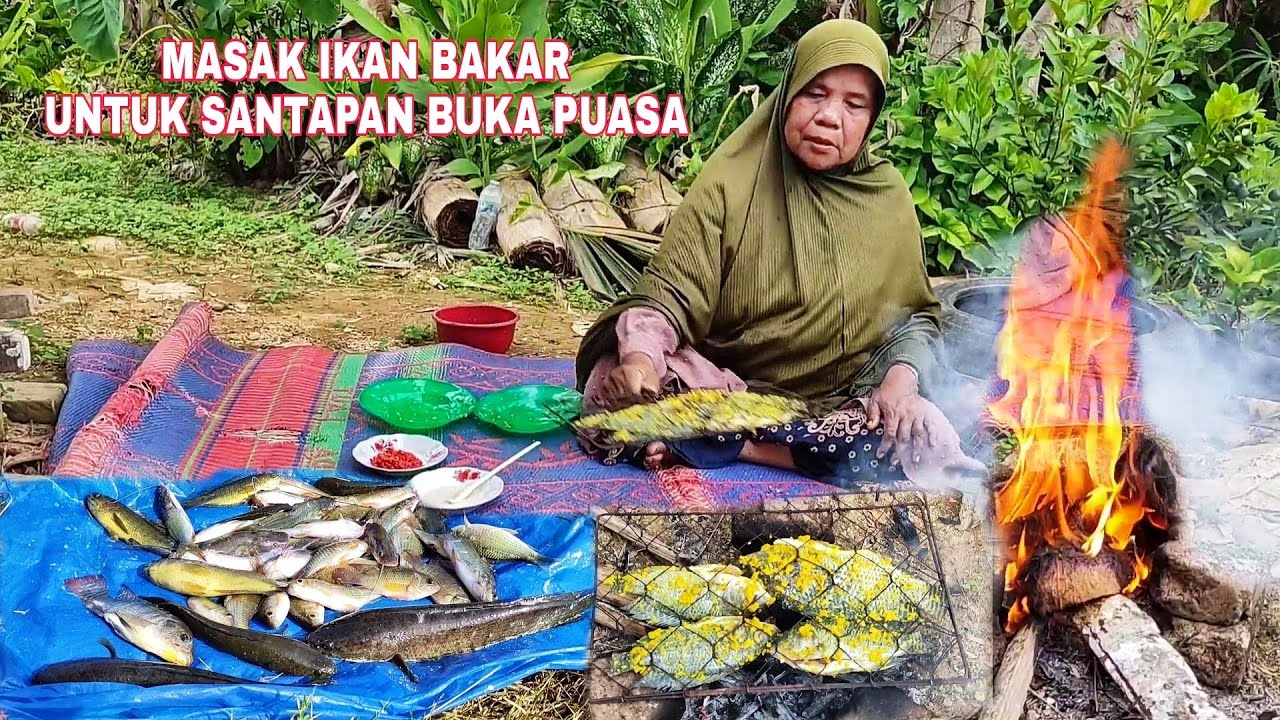 MASAK IKAN BAKAR UNTUK SANTAPAN BUKA PUASA