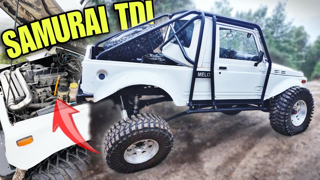 🔥 SUZUKI SAMURAI 1.9 TDI 😱 *DUVIDO DIZERES QUE NÃO PRESTA* 💨 