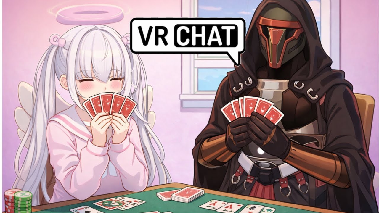 friends with dumb cards in vrchat