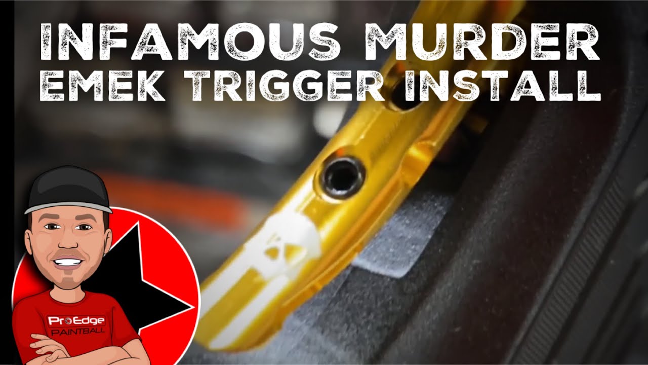 Infamous Murder Machine Emek Trigger Install - How To