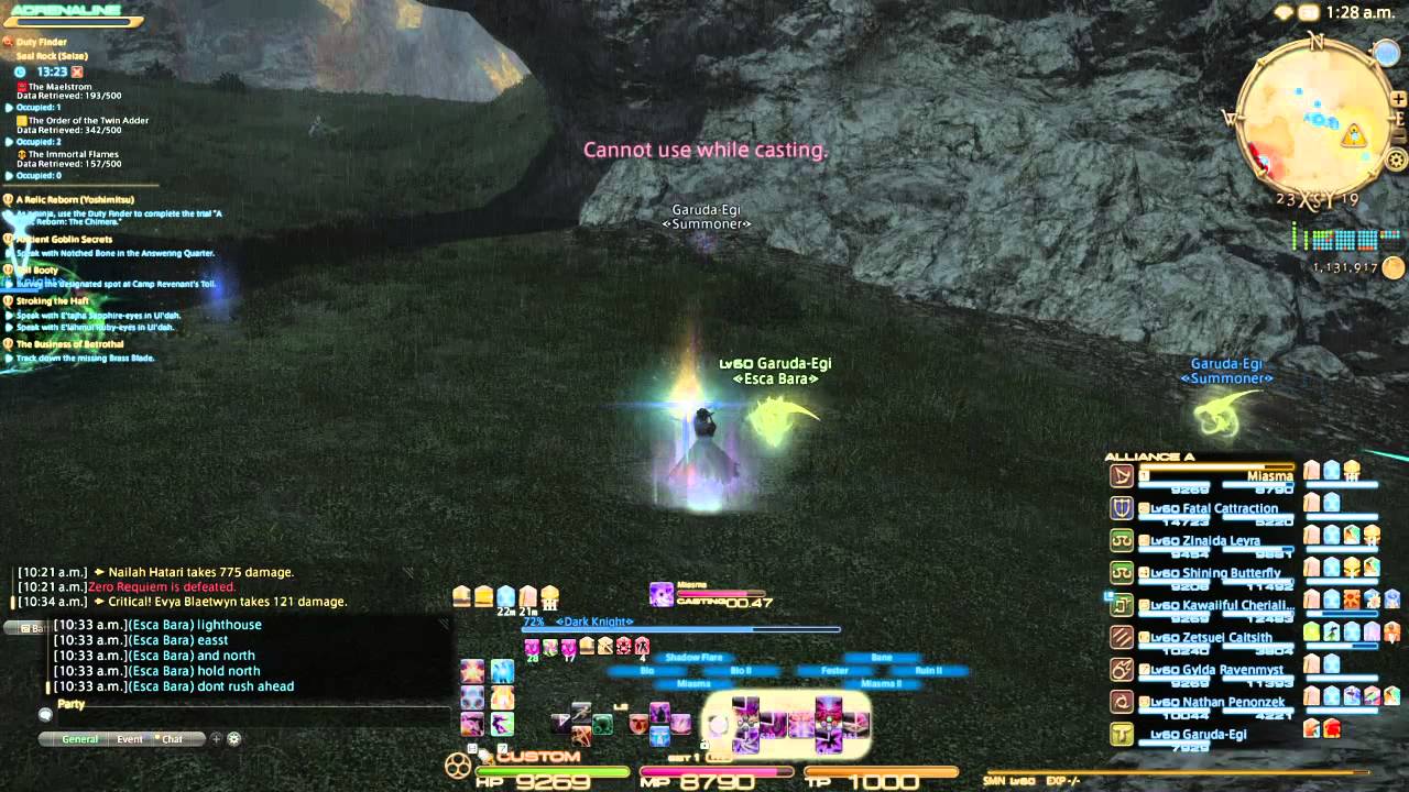 Dreadwyrm Trance against a Dark Knight