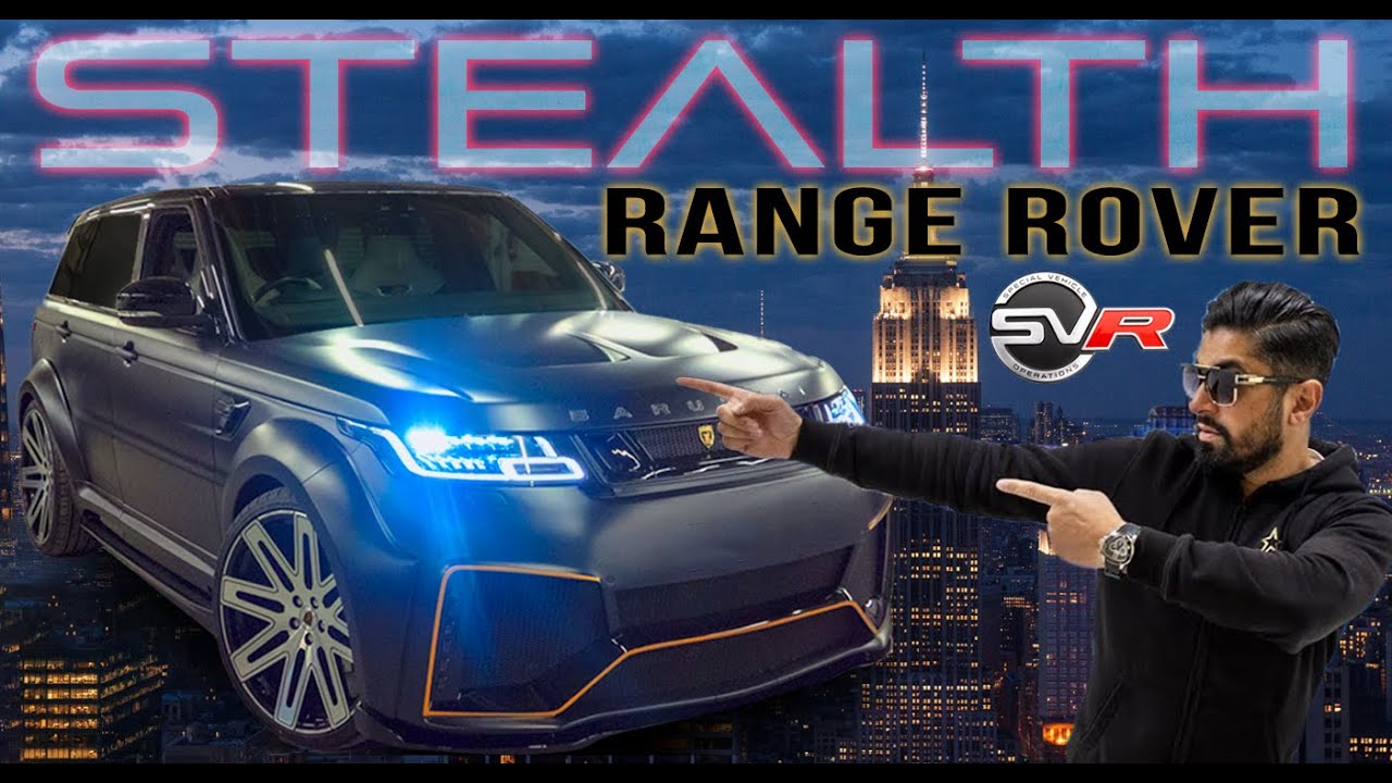 CUSTOM PAINTED RANGE ROVER SVR !!!
