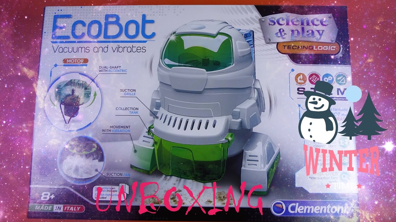 ECOBOT toy science&play unboxing 2021