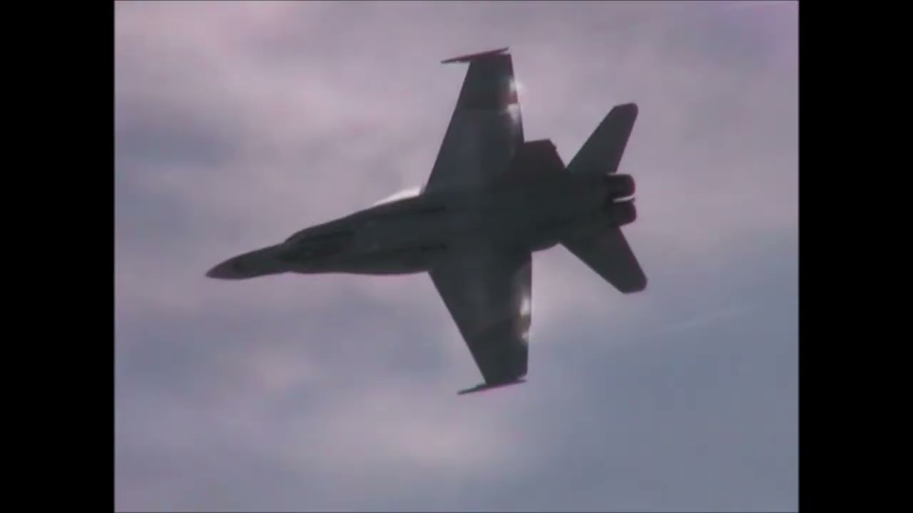 Axalp Range in Switzerland. F-18 Hornets, F-5 Tigers, Alouette III, Super Puma and Da Vinci Helicopt