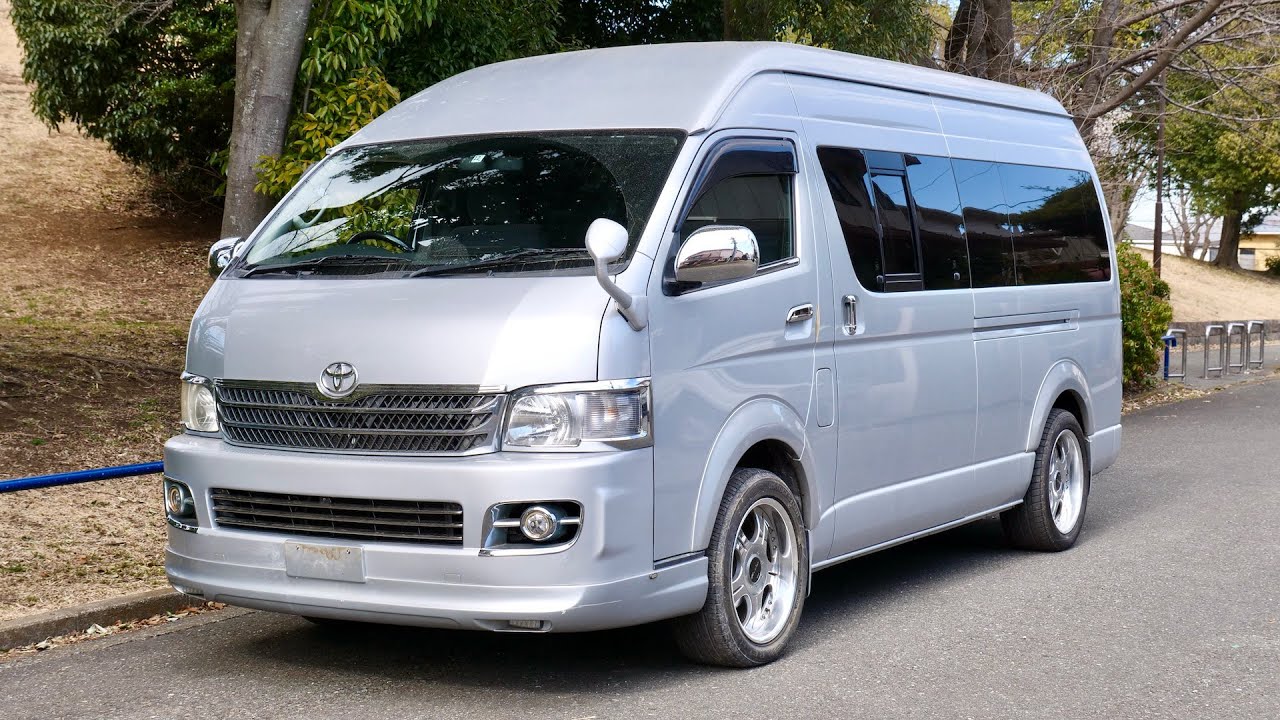 2007 Toyota Hiace Long Wide High Roof Camper (Canada Import) Japan Auction Purchase Review