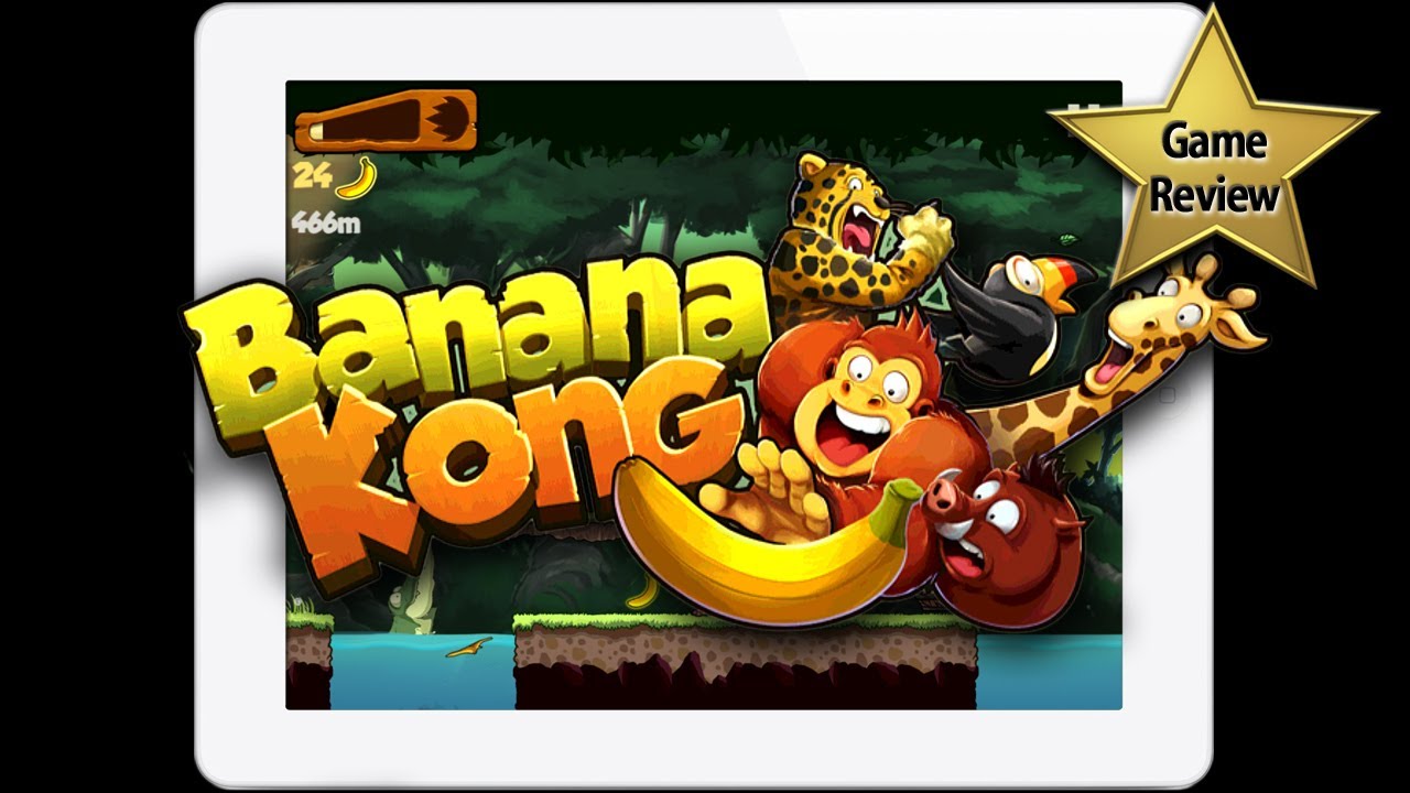 BANANA KONG for iPad/iPhone/iPod Touch - REVIEW