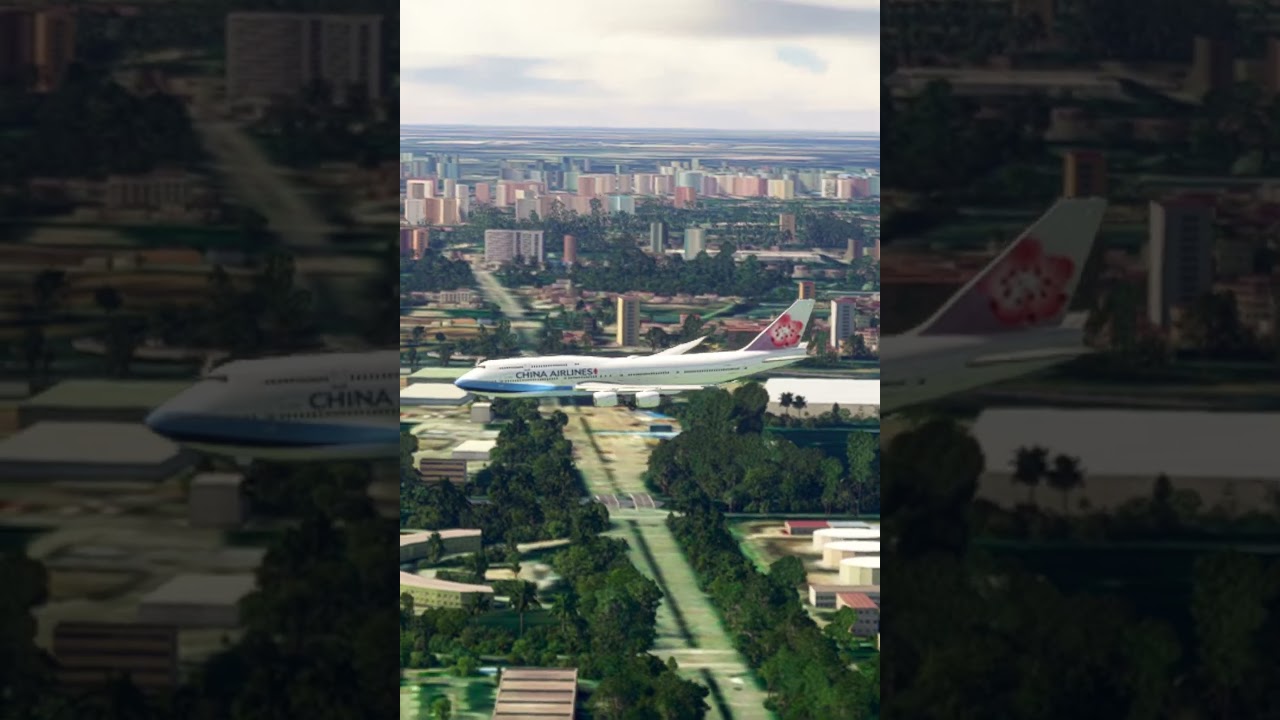 Hard Landing Boeing 747 