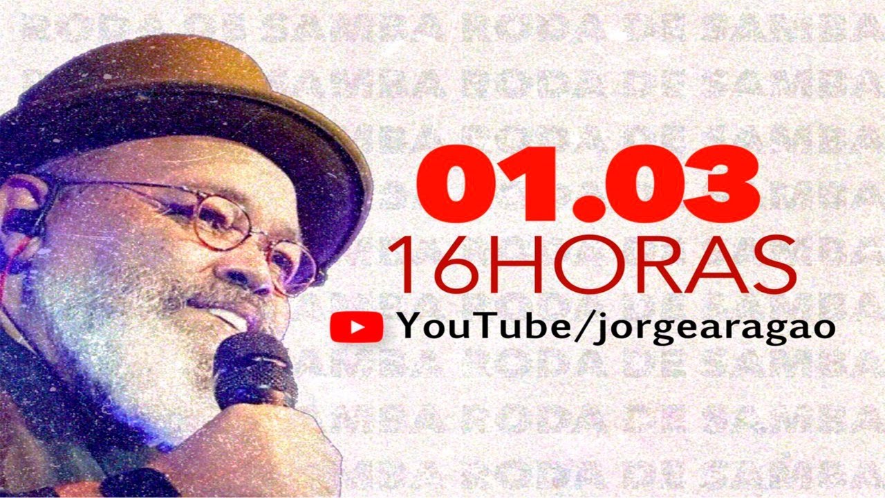 #aLiveSamba3 - Jorge Aragão - Comemoração de Aniversário - 01/03 - #EmCasa​ #Comigo