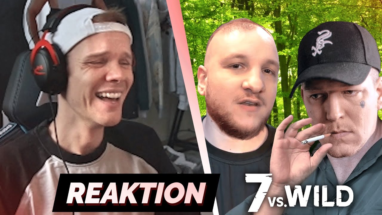 Monte und Elotrix bei 7 vs. Wild 😂 | Hungriger Hugo Reaktion