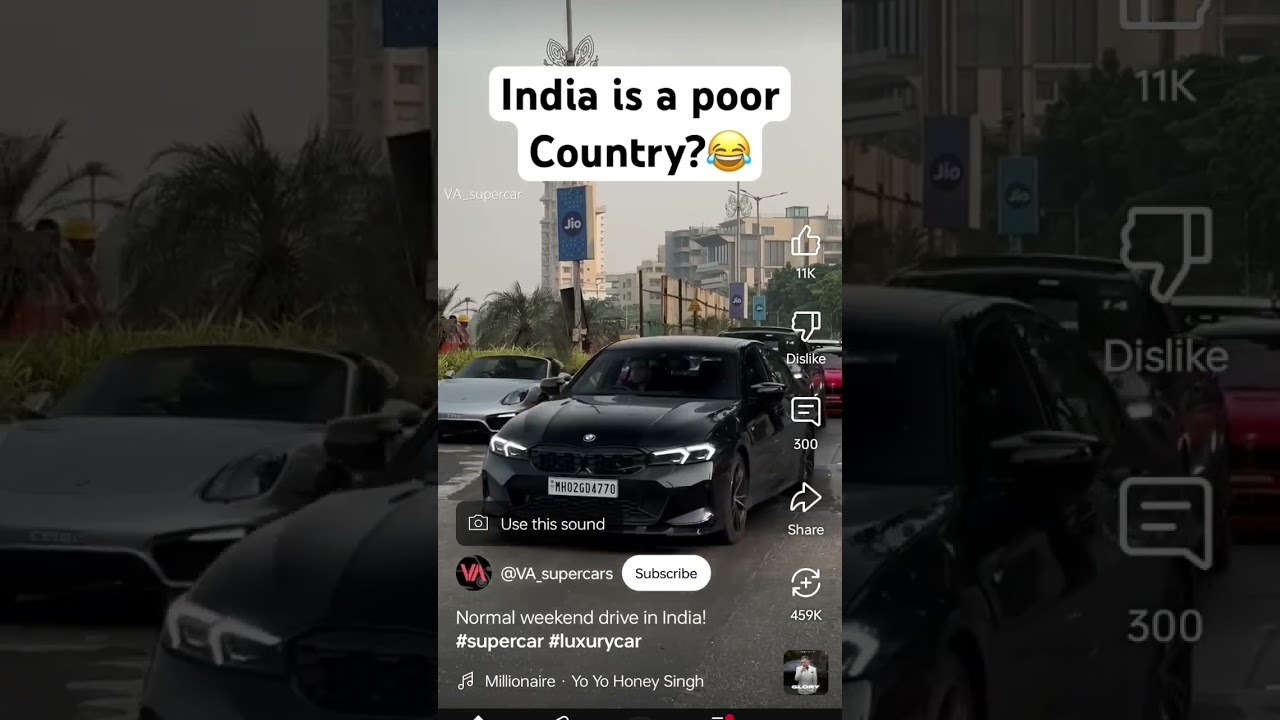 Normal weekend Drive in India 🏁💲💰