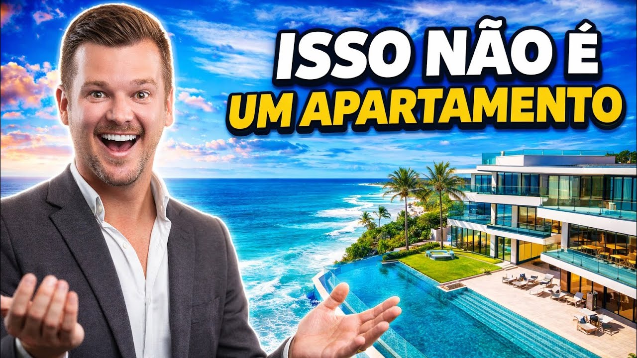 R$ 73.000.000,00. Voc&ecirc; nunca viu um apartamento/ casa como esse 🧐 frente mar na Praia Brava. 