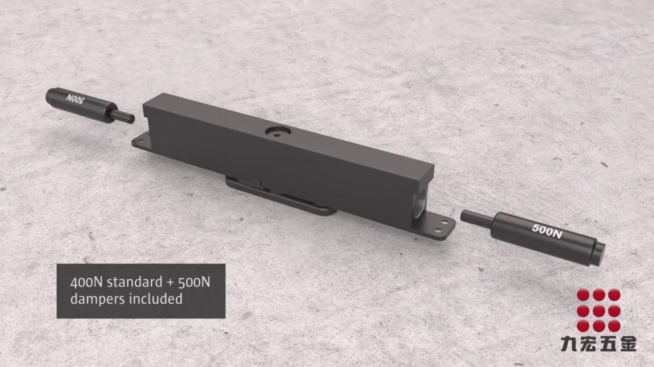 【九宏五金】比利時 Portapivot SP-150 180度360度天地緩衝迴歸鉸鍊(150kg) (操作說明)