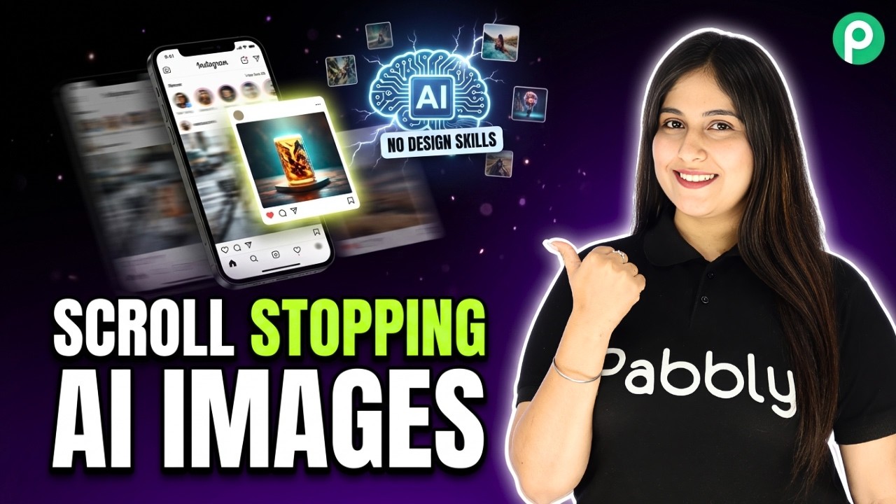 Create Scroll-Stopping Social Media Images Automatically with AI