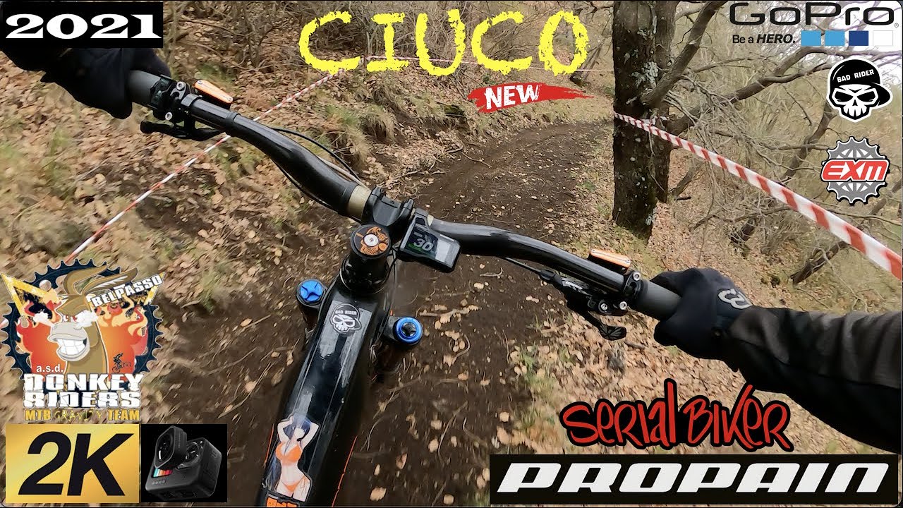SICILY MTB ENDURO CATANIA - CIUCO Trail - GOPRO HERO 9 BLACK - MAX LENS MOD