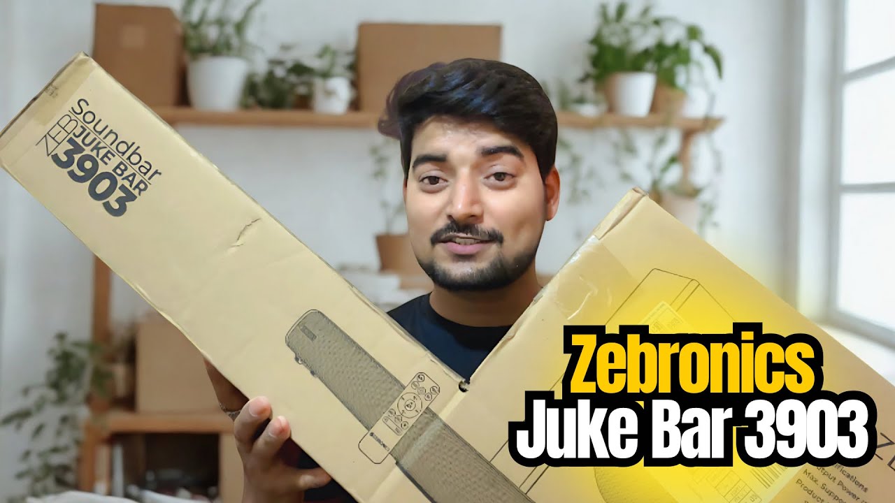 Unboxing Zebronics Juke Bar 3903 | Best Budget Soundbar?