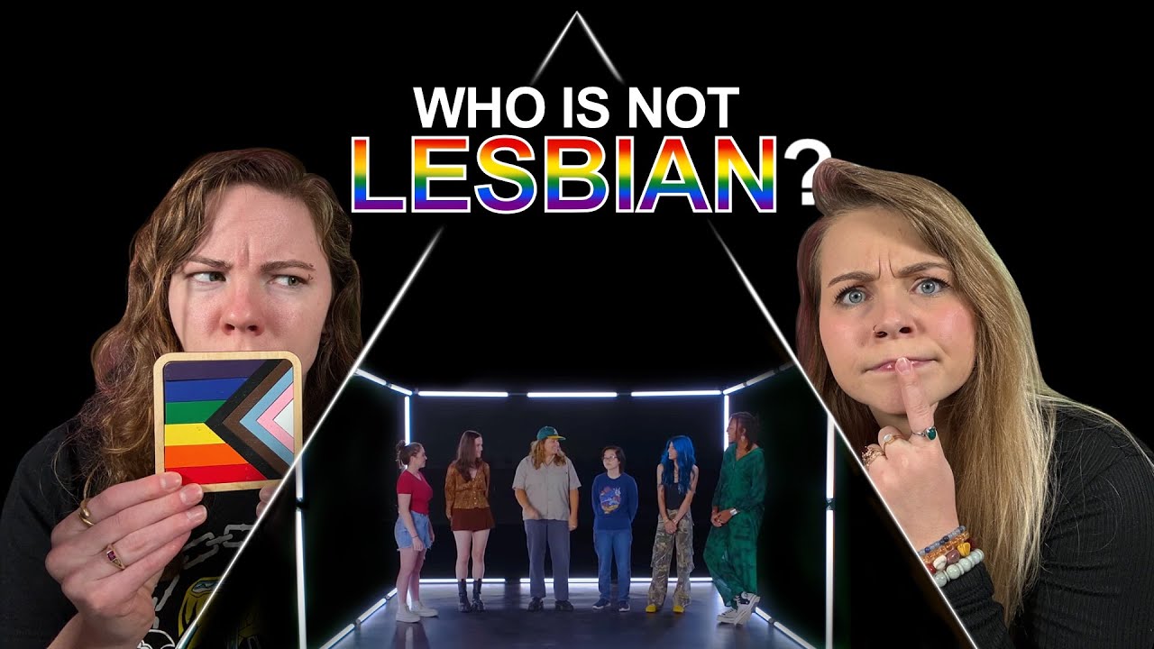 Can You FIND the STRAIGHT Person?! - Who is NOT A LESBIAN? - Hailee And Kendra
