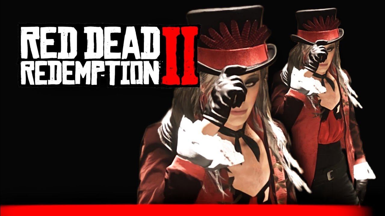 RED DEAD REDEMPTION 2 ONLINE | FEMALE RED AND BLACK (OUTFIT OF THE DAY)