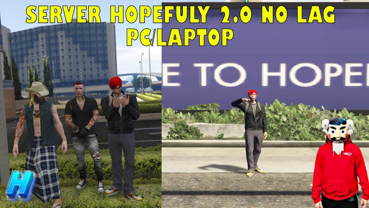 TUTORIAL CARA BERMAIN GTA V ROLEPLAY  DI SERVER HOPEFULLY | GTA V ROLEPLAY PC/LAPTOP