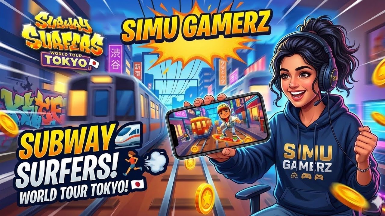 Simmu Gamerz  is live stream subway surfers🚇