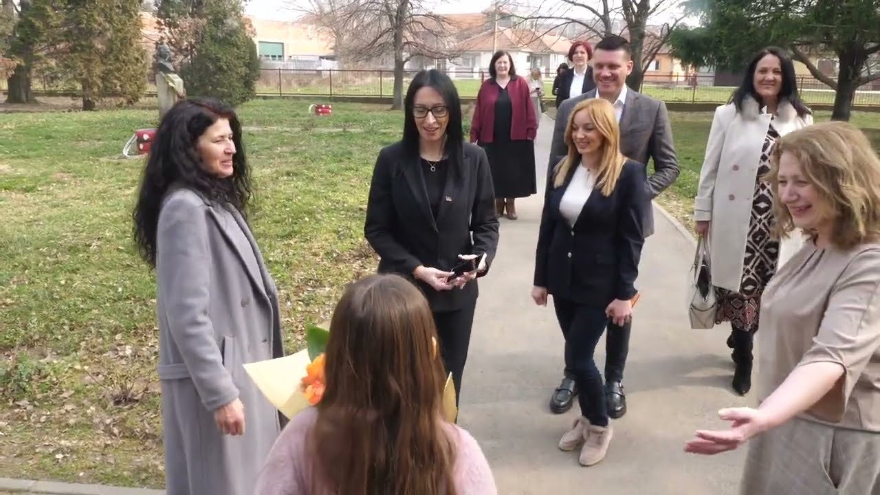 Ministarka za brigu o porodici i demografiju Jelena Žarić Kovačević posetila je opštinu Smed Palanka