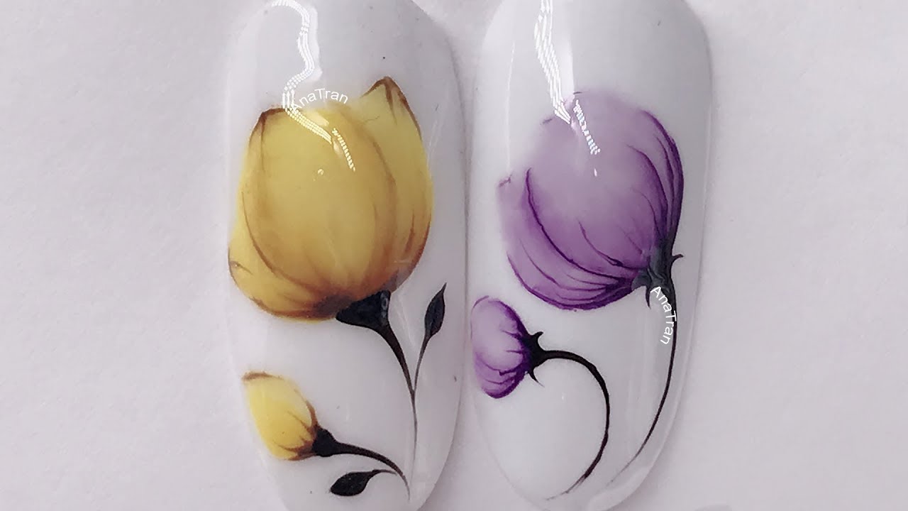 Học Vẽ Nail Gel Dành Cho Người Chưa Biết Gì | AnaTran