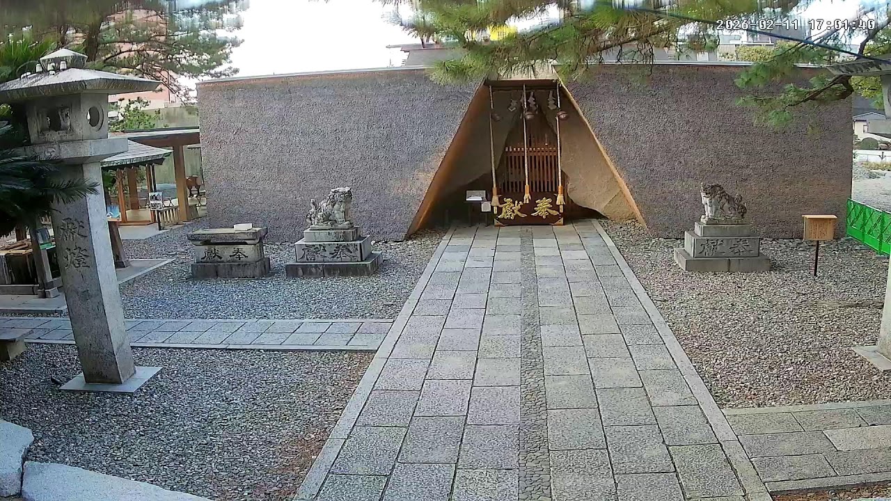 【公式】鳥飼八幡宮 境内ライブ配信 令和8年2/11