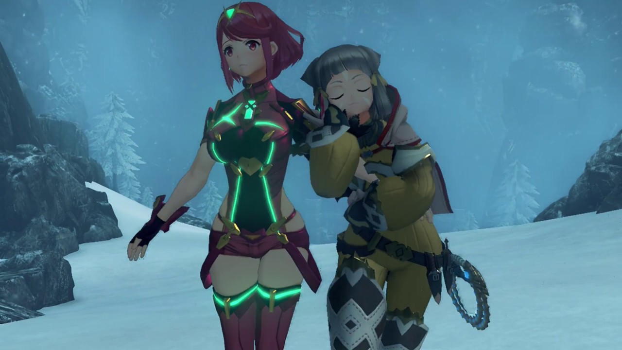 Xenoblade Chronicles 2 Cutscene 105 - Dromarch, the Stiff and Spiky - ENGLISH