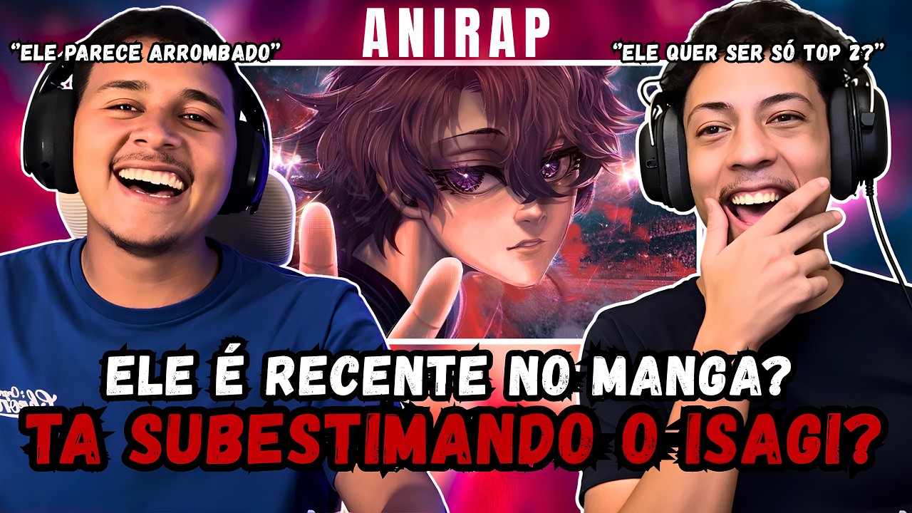 (SÓ QUER DESMOTIVAR OS OUTROS) REACT ♪ Hugo (Blue Lock) | Engrenagem | AniRap