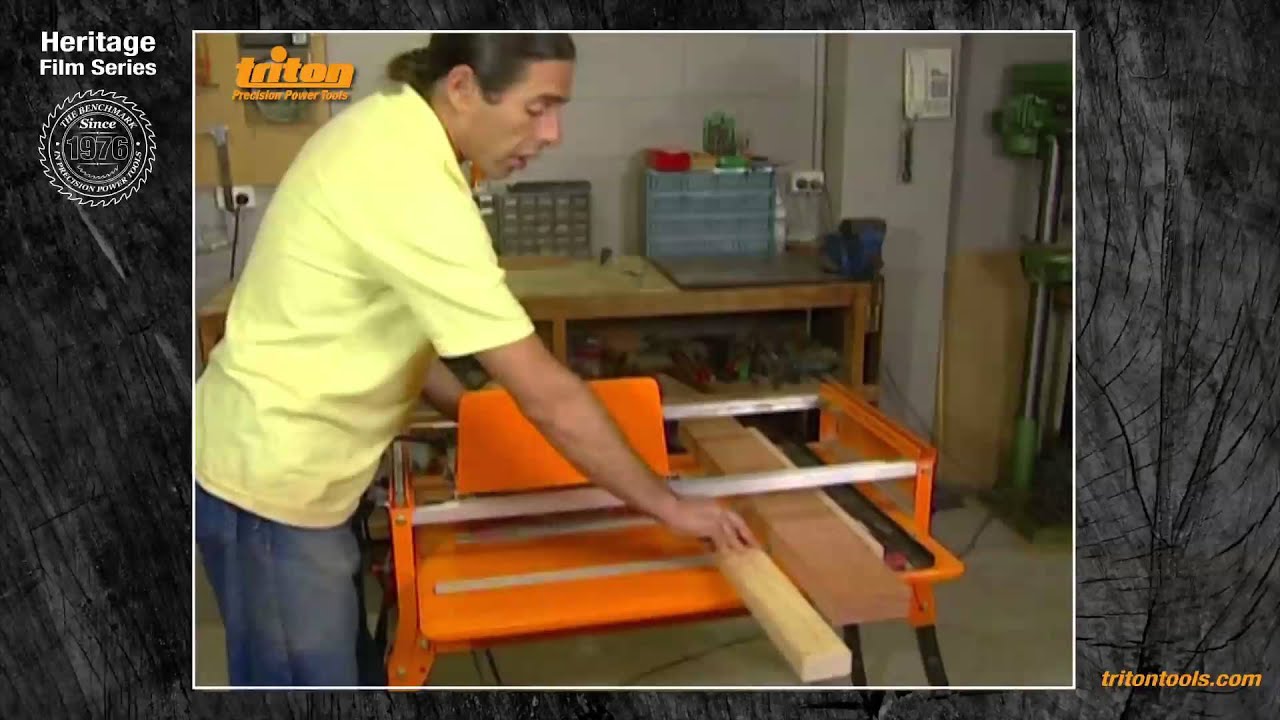 Cross Cutting With Triton Workcentre - Triton Heritage