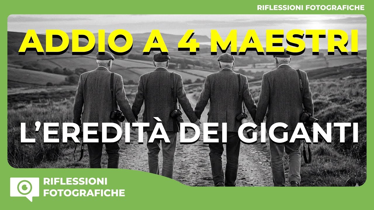 Addio a Salgado, Berengo Gardin, Jodice e Parr: 4 Giganti che hanno fatto la storia della fotografia