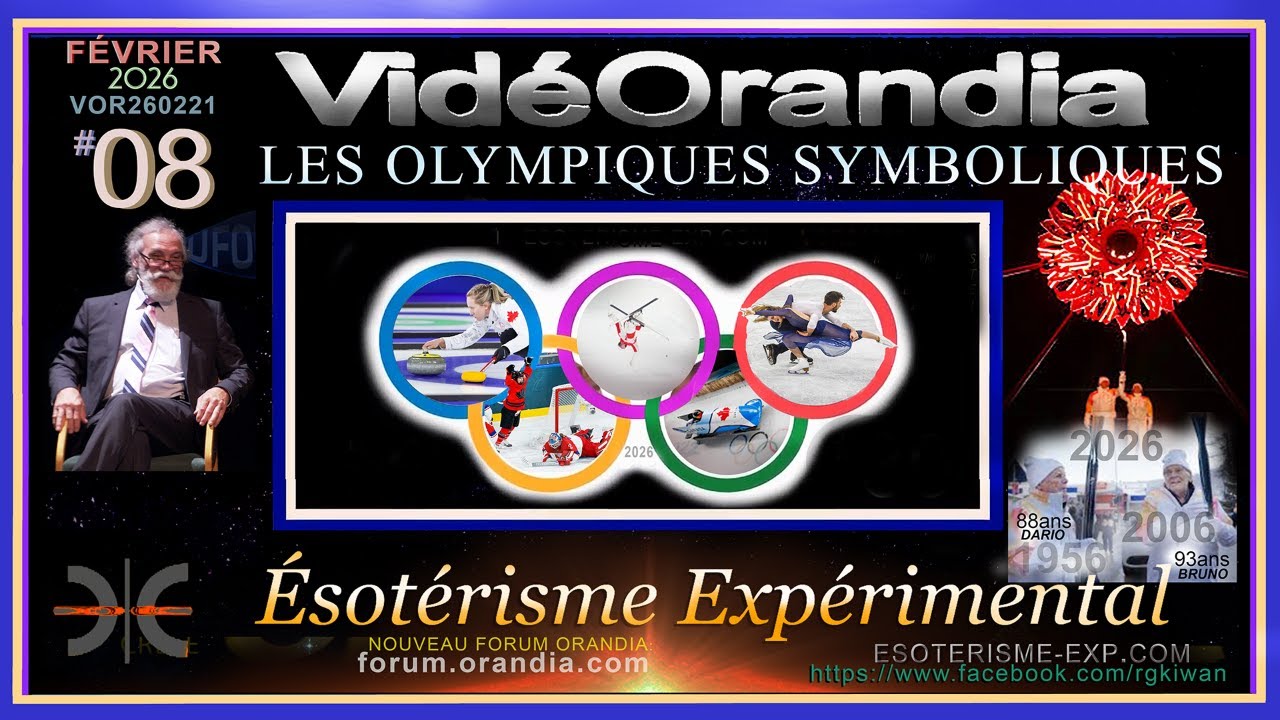 LES OLYMPIQUES SYMBOLIQUES - ÉSOTÉRISME EXPÉRIMENTAL Richard Glenn VOR260221