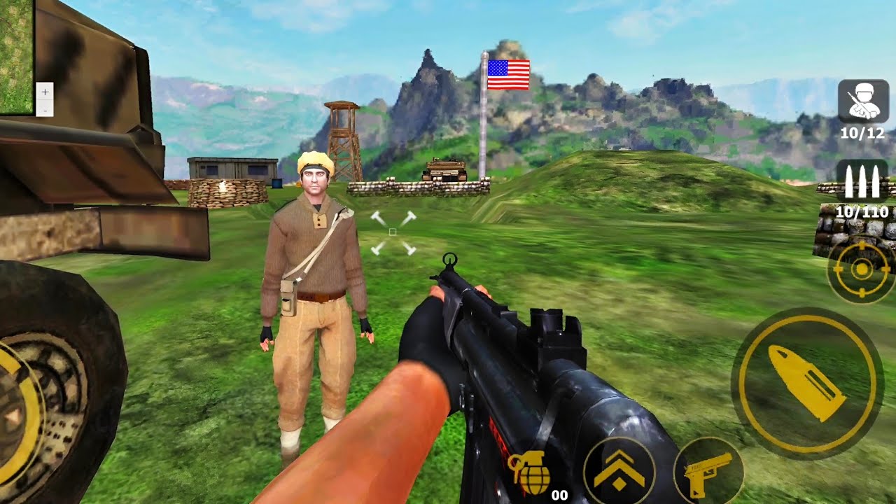 Commando Sniper CS War - Modern Commando FPS Shooting Game - Android Gameplay