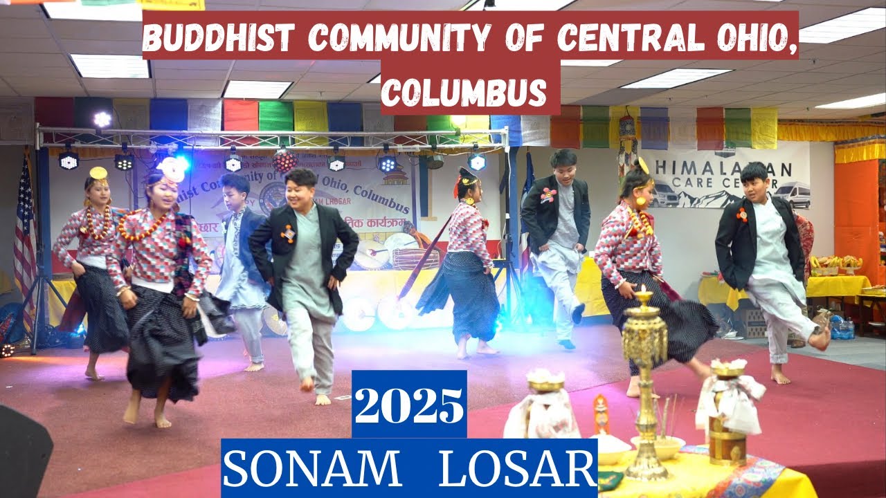 2025/ Sonam Losar/ Buddhist Community Of Columbus Ohio. Song sungurko Masuma palkera…