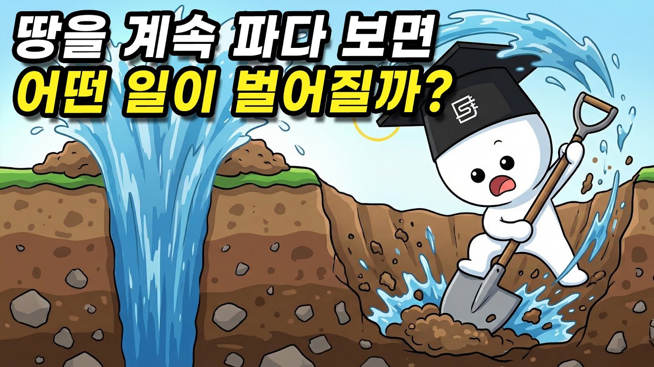 땅 계속 파면 정말 물이 나올까?