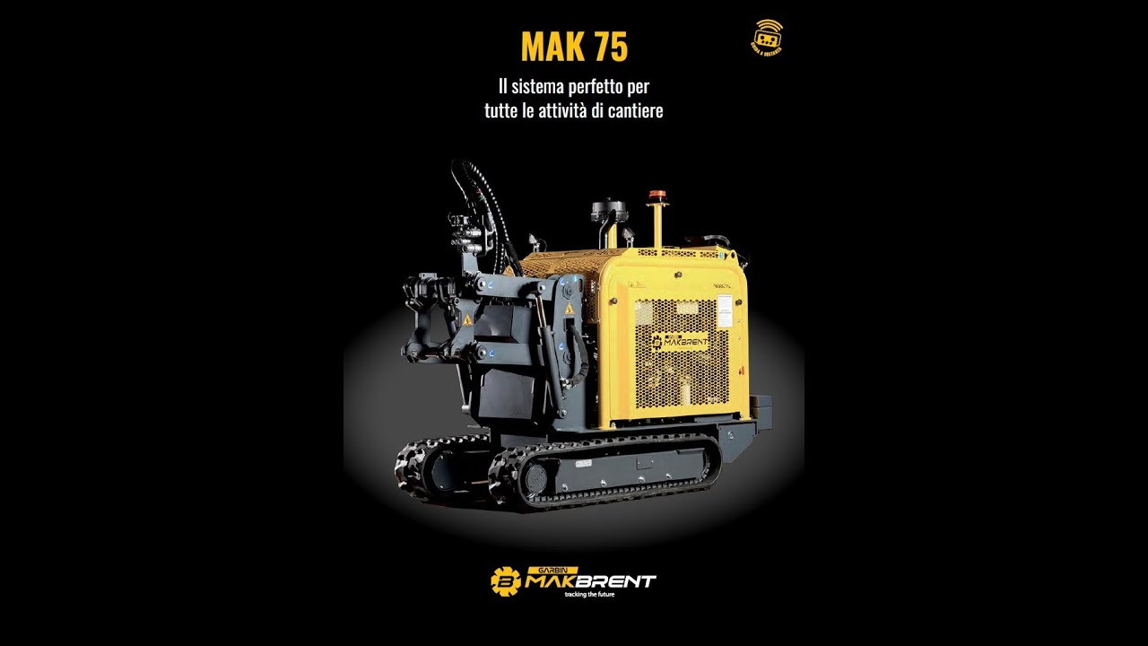 Mak 75 System - Il sistema perfetto per tutte le attività di cantiere - Tracking the Future