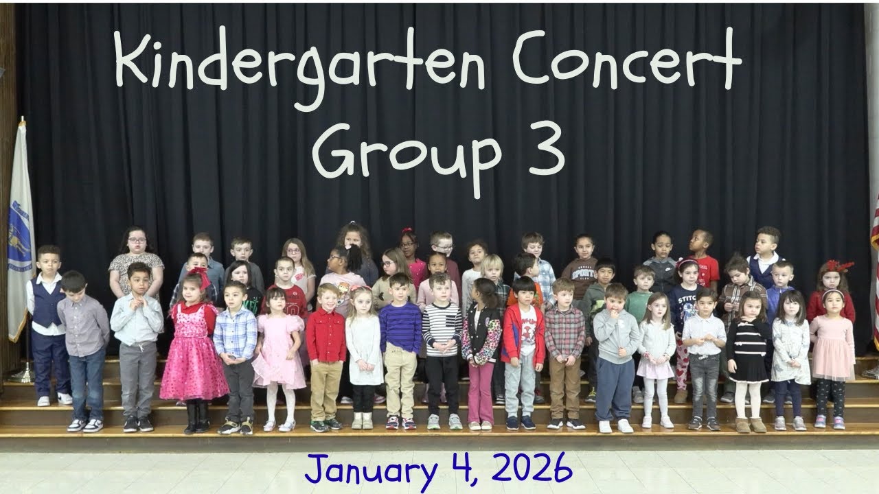 Rockland kindergarten Concert - Group 3 January 4, 2026