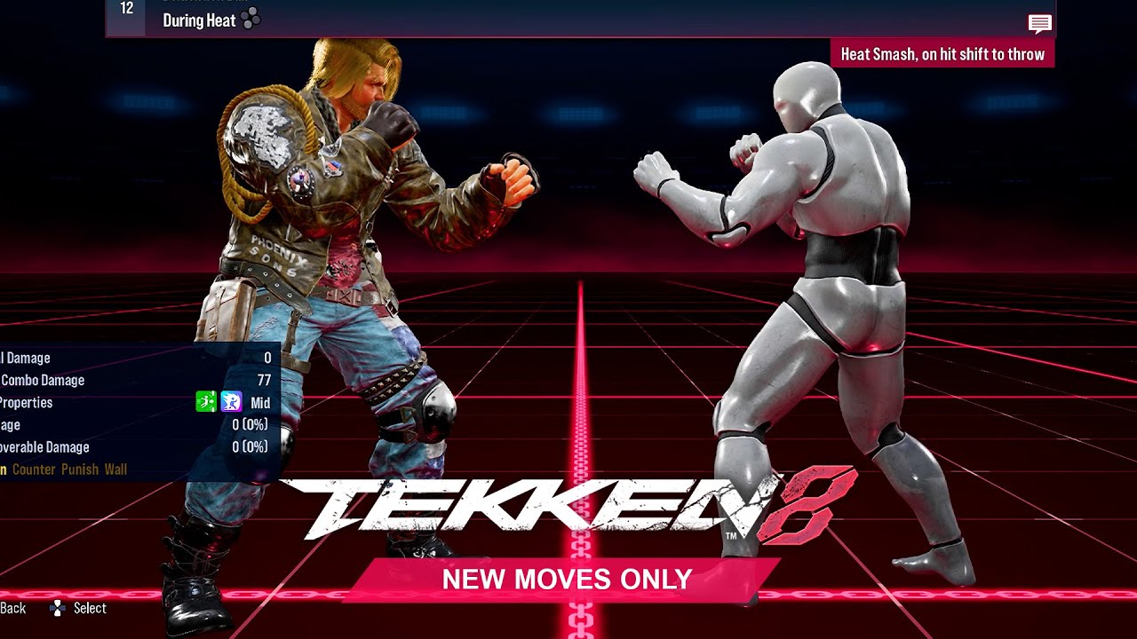 Tekken 8 - Paul New Moves Only