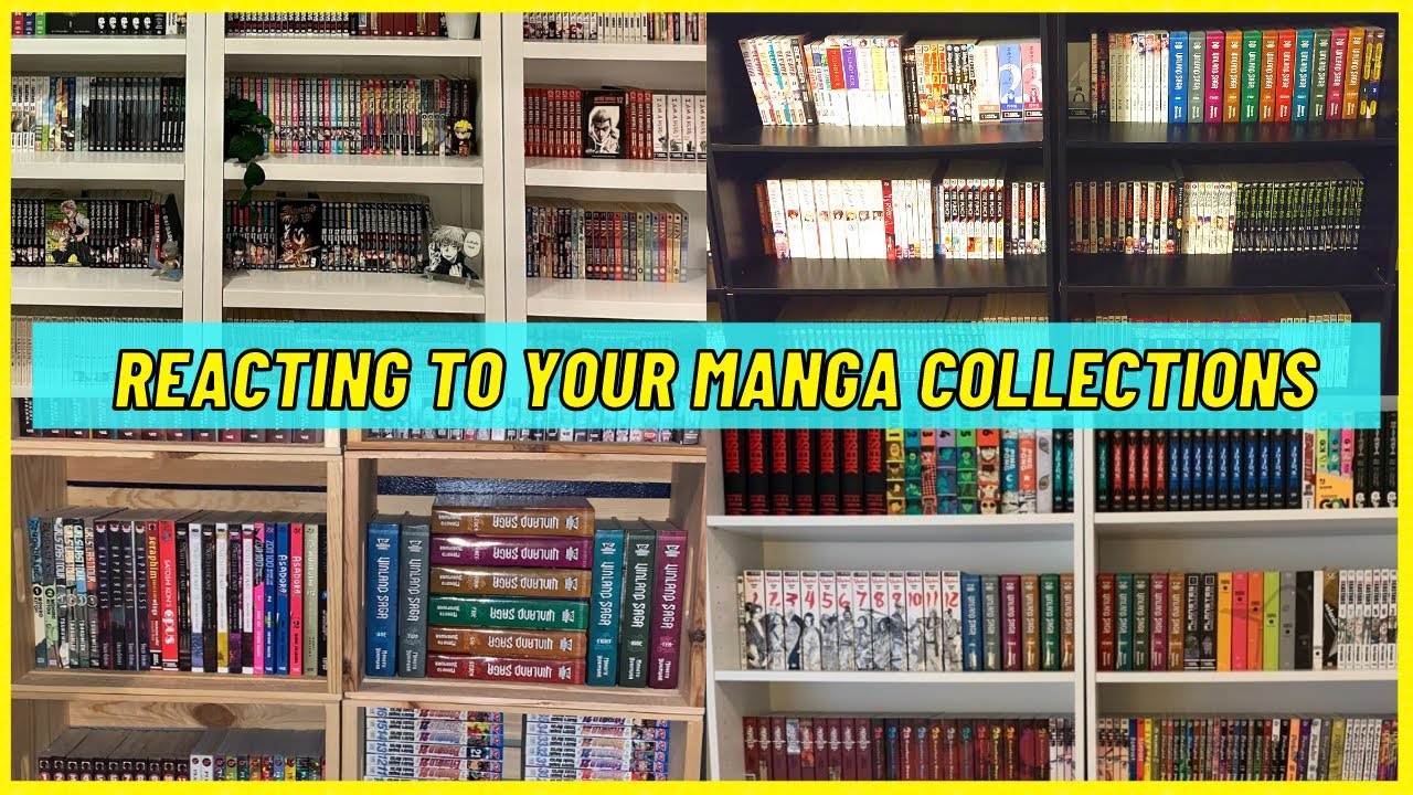 Reacting To Your Manga Collections  (MangaTuber Edition)