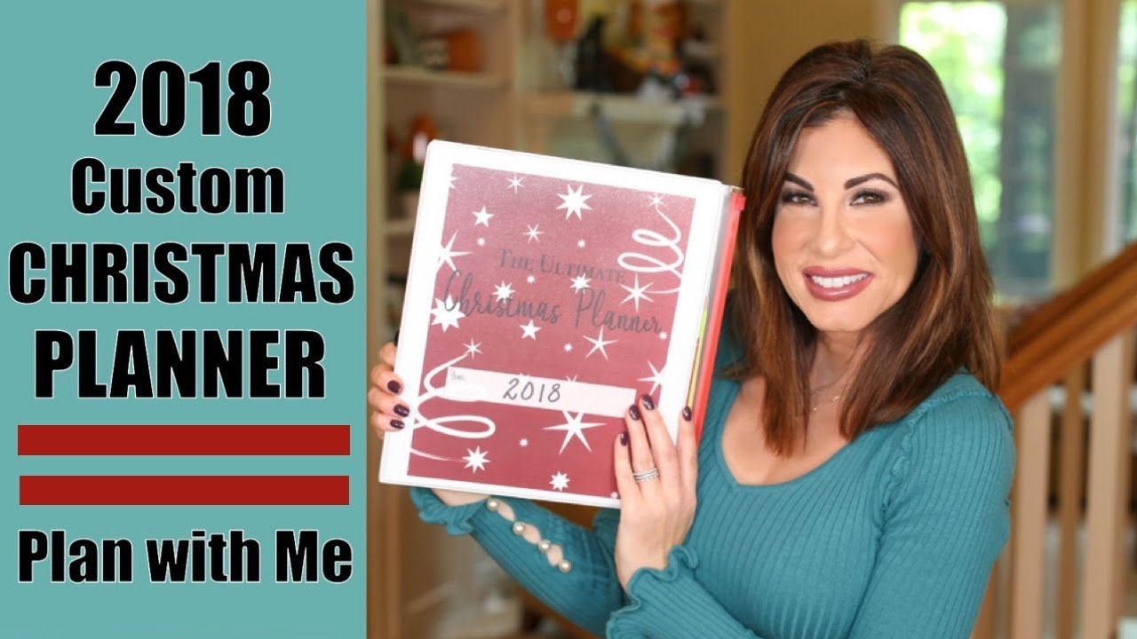 2018 Plan With Me | My CUSTOM Christmas Planner