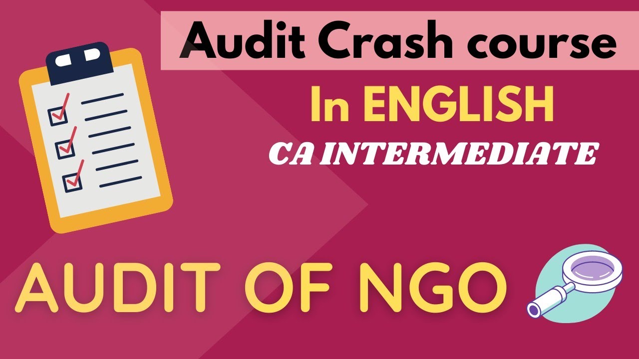 Audit of NGO (in ENGLISH) - CA Intermediate