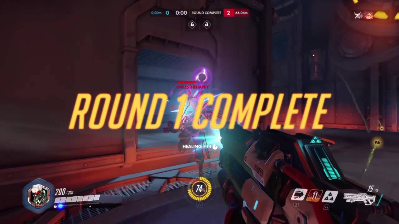 Overwatch: Competitive Play Soldier 76 Killer Match