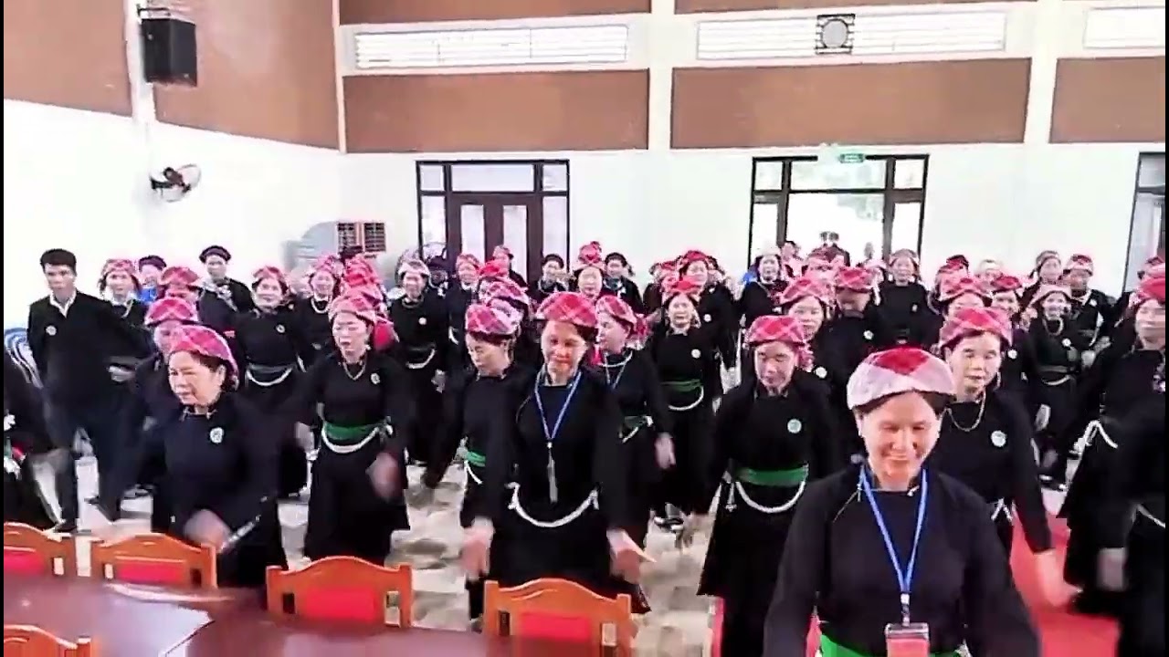 Giao lưu văn nghệ đầu xuân năm 2026 màn đồng diễn hay nhất || Thanh Thanh Văn Bàn 