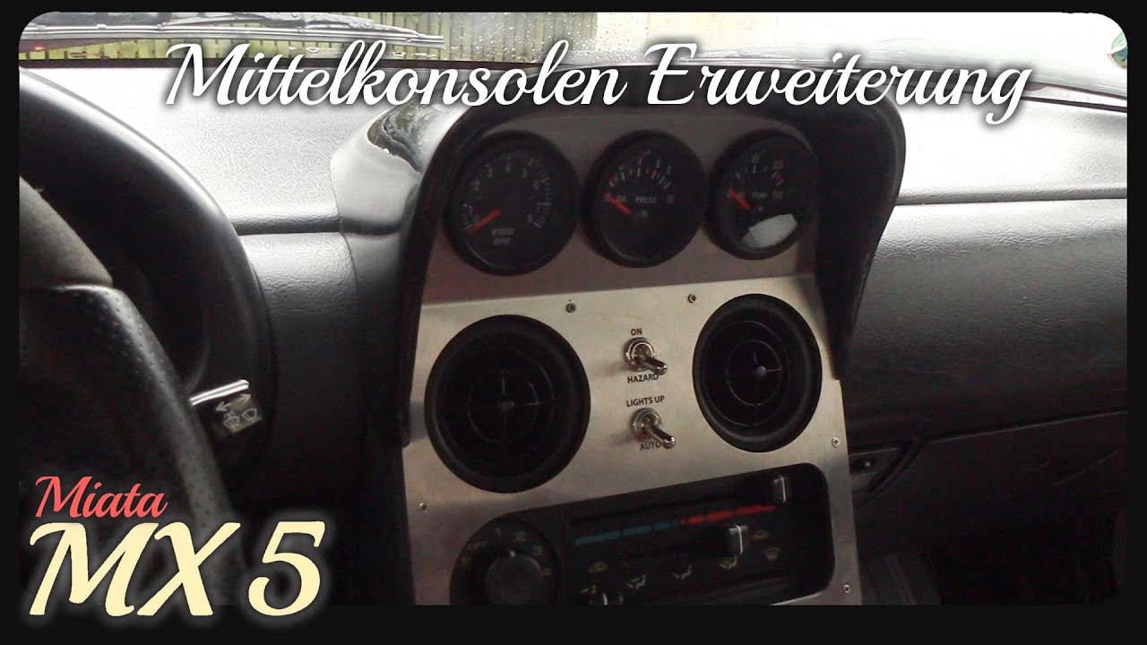 Mittelkonsolen Erweiterung | Mazda MX-5 (Miata)