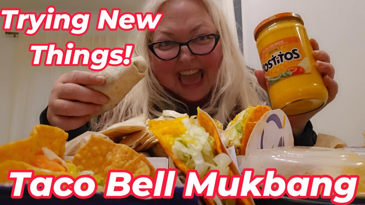 Trying New Things at Taco Bell | MUKBANG