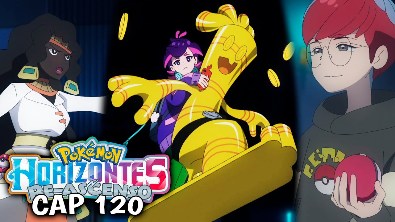 EVOLUCIÓN 🔥, Gholdengo de Dot, Penny y Dot vs Agate | POKEMON HORIZONTES EP 120