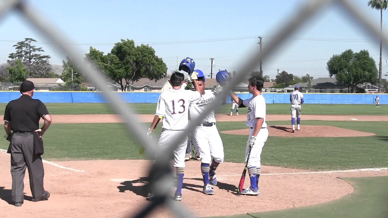 2017 CIF-SS D-1 Playoff Baseball El Toro vs Bishop Amat