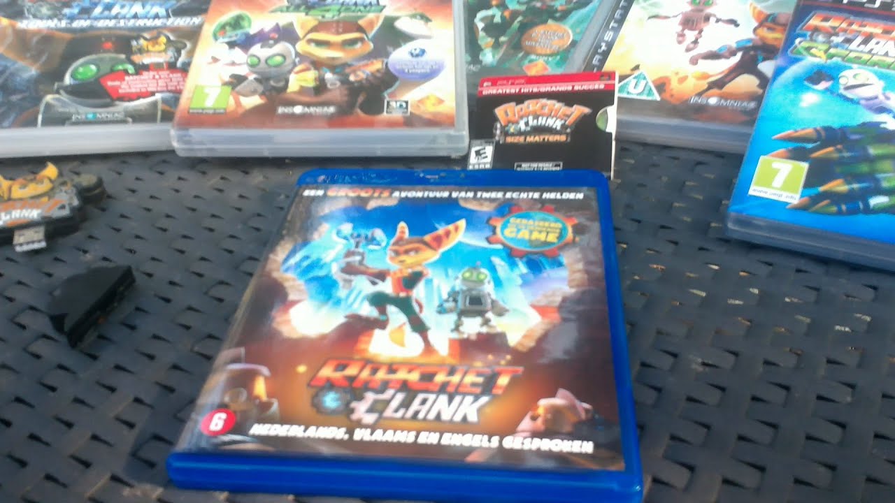 Ratchet & Clank Movie Blu-Ray Unboxing (+ My R&C Collection)