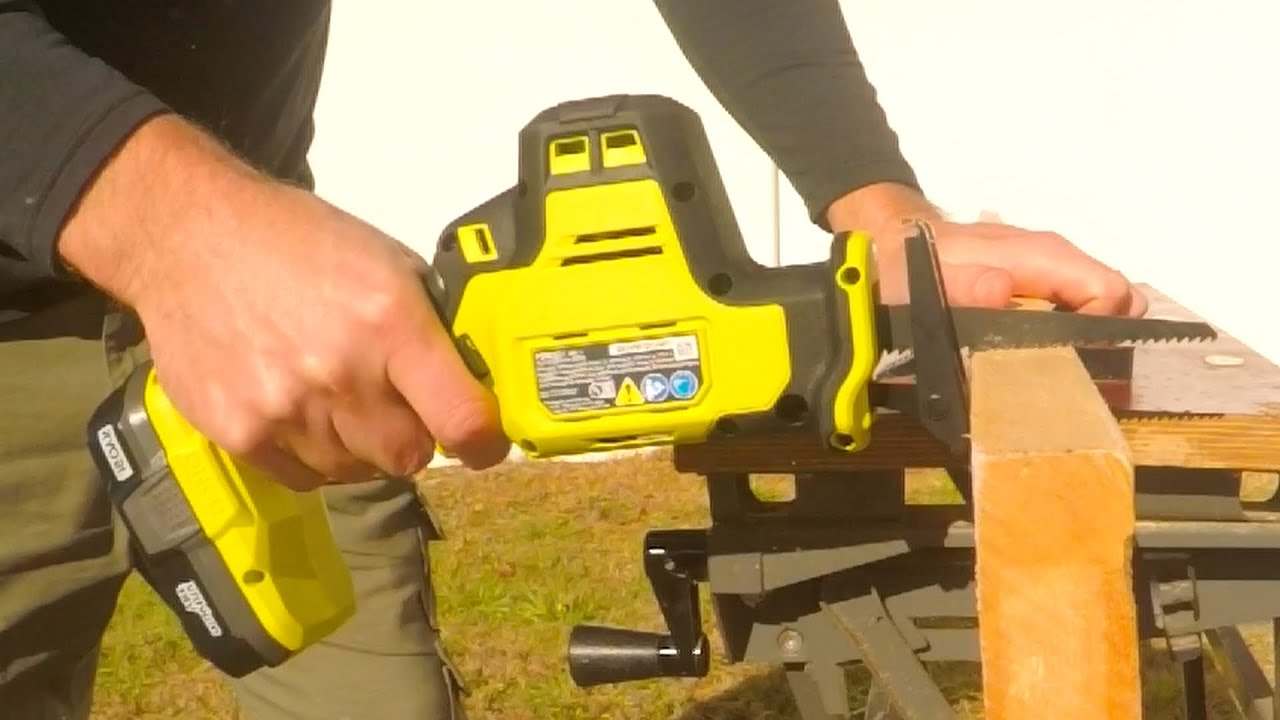 Ryobi Compact 18v Reciprocating Saw