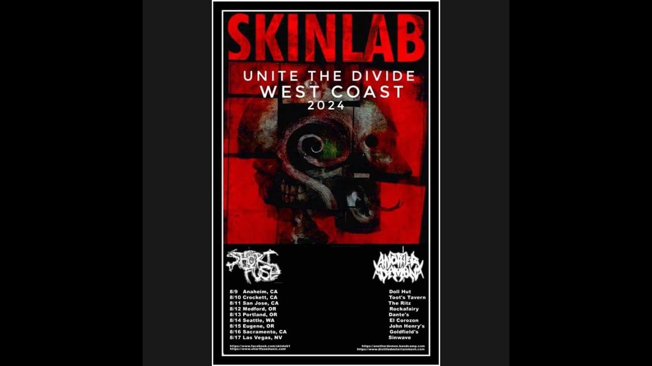 Brief concert review - Skinlab / Short Fuse - Venomicities Tour - August 14, 2024